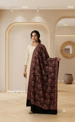 Elegant Artisanal Semi-Pashmina Unisex Stole