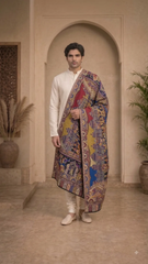 Non Reversible Semi Pashmina Unisex Stoles With Curated Box Packaging