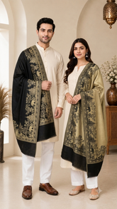 Reversible Moonlight Unisex Stoles - Pack of 1 With Premium Curated Box Packaging