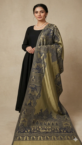 Reversible Moonlight Unisex Stoles With Curated Box Packaging