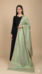 Non Reversible Semi Pashmina Unisex Stole With Curated Box Packaging