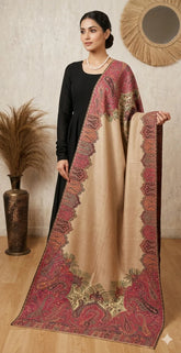 Moonlight Reversible Pashmina Shawls With Curated Box Packaging