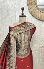 Regal Kanjivaram Heritage Unstitched Suit