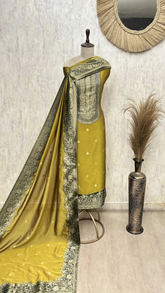 Regal Kanjivaram Heritage Unstitched Suit