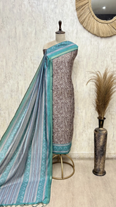 Heritage Maheshwari Cotton Unstitched Suit