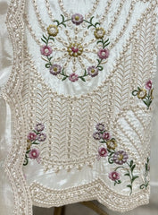 Luminous Organza Unstitched Suit