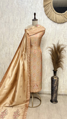 Noorika Brocade Silk Unstitched Suit