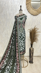 Royal Paisley Elegance Cotton Unstitched Suit