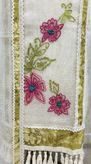Graceful Kota Cotton Unstitched Suit