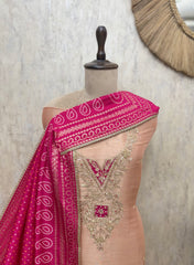 Traditional Ensemble Giraffe Tissue Unstitched Suits