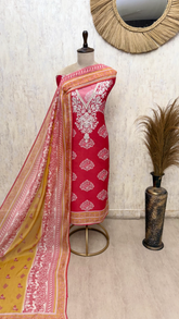 Symphony of Maheshwari Unstitched Suits
