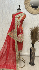 Royal Radiance Tissue Unstitched Suit