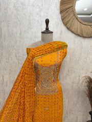 Timeless Elegance Tafetta Silk Unstitched Suits