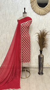 Regal Chinnon Embroidered Unstitched Suit