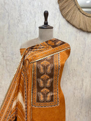 Amber Heirloom Gajji Silk Unstitched Suits