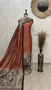 Cultural Charm Maheshwari Unstitched Suit