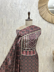 Gajji Silk Mehfil Unstitched Suits