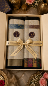 The Kapdakart His & Her Collection Of Modal and Semi Pashmina Stole with Premium Box Packaging