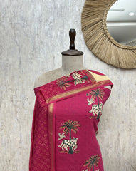 Elegant Hakuba Cotton Unstitched suit