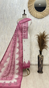 Embroidered Elegance Unstitched suit