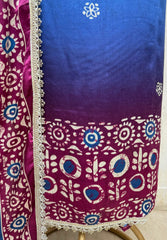Heirloom Elegance Gajji Silk Unstitched Suits