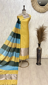 Graceful Chanderi Unstitched Suits