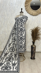 Floral Elegance Muslin Unstitched suit