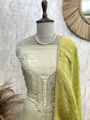 Katdana Work Cosmo Unstitched Suit Set