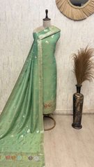 Tissue Exquisite Ensemble Unstitched Suits