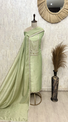 Ethereal Tissue Unstitched Suits