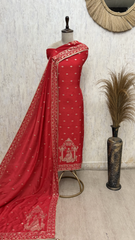 Sophistication Of Dola Silk Unstitched Suits