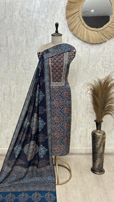 Soft Muslin Elegance Muslin Unstitched suit