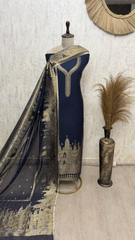 Premium Fine Cotton silk Unstitched Suits