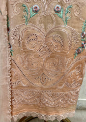 Peach Garden Embroidered Unstitched suit
