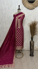 Enchanting Dola silk Unstitched Suits