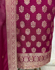 Enchanting Dola silk Unstitched Suits