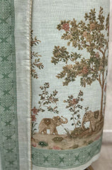 Subtle Charm Design Linen Unstitched suit