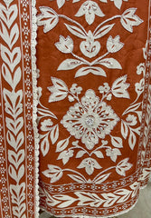 Ethereal Muslin Elegance Unstitched suit