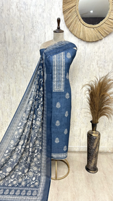 Summer Fabric Linen Unstitched suit