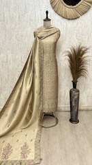 Noorika Brocade Silk Unstitched Suit