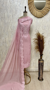 Elegant Ensemble Mul cotton Unstitched suit