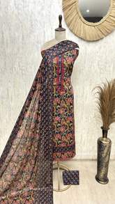 Regal Floral Cotton Unstitched Suit