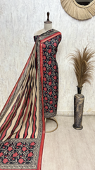 Heritage Bloom Maheshwari Unstitched Suit