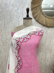 Stripe Graceful Unstitched Suit