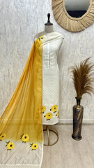 Sunflower Sunshine Unstitched Suit