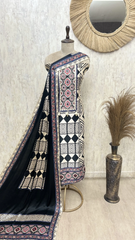 Ethnic Royal Gajji Unstitched Suit