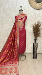 Regal Reverie Dola Silk Unsticthed Suits