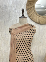 Retro Polka Dot Unstitched Suit