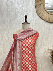 Tradition Woven in Detail Khaddi Georgette Unstitched Suits