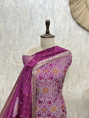Dola Silk Unstitched Suits
